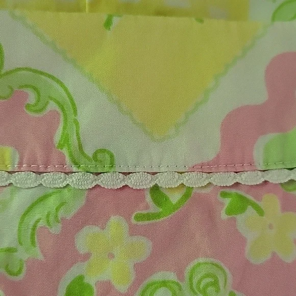 Lilly Pulitzer A line Mini skirt sz 6 Floral Butterfly Print - Picture 7 of 7